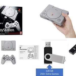 Official SONY Playstation Classic Mini modded 250+ Epic Games