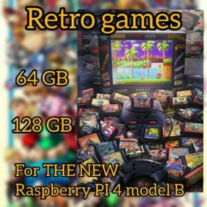 NEW RASPBERRY PI 4 Model B – RETROPIE  RETRO GAMES BUILD MICRO SD CARD